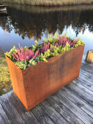 Blomlåda Corten