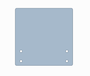 Rabattkant 50x20 cm