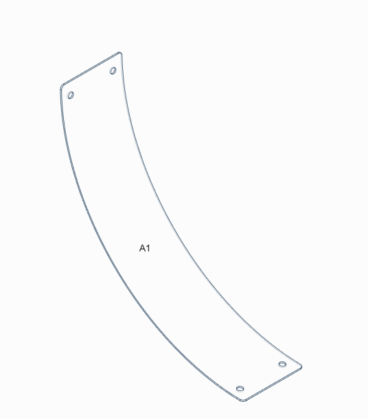 Runt hörn 90° rabattkant 10 cm – SteelCollection